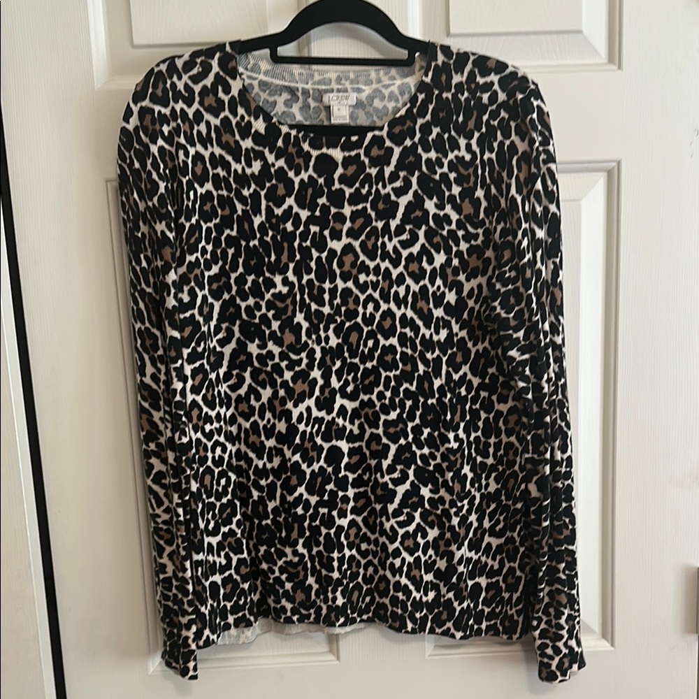 Leopard Print Women's Top